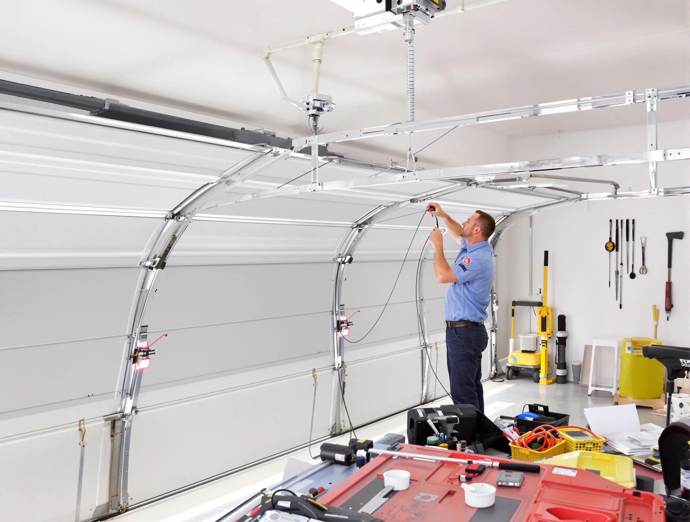 Garage door cable repair service by Queen Creek Garage Door Repair in Queen Creek