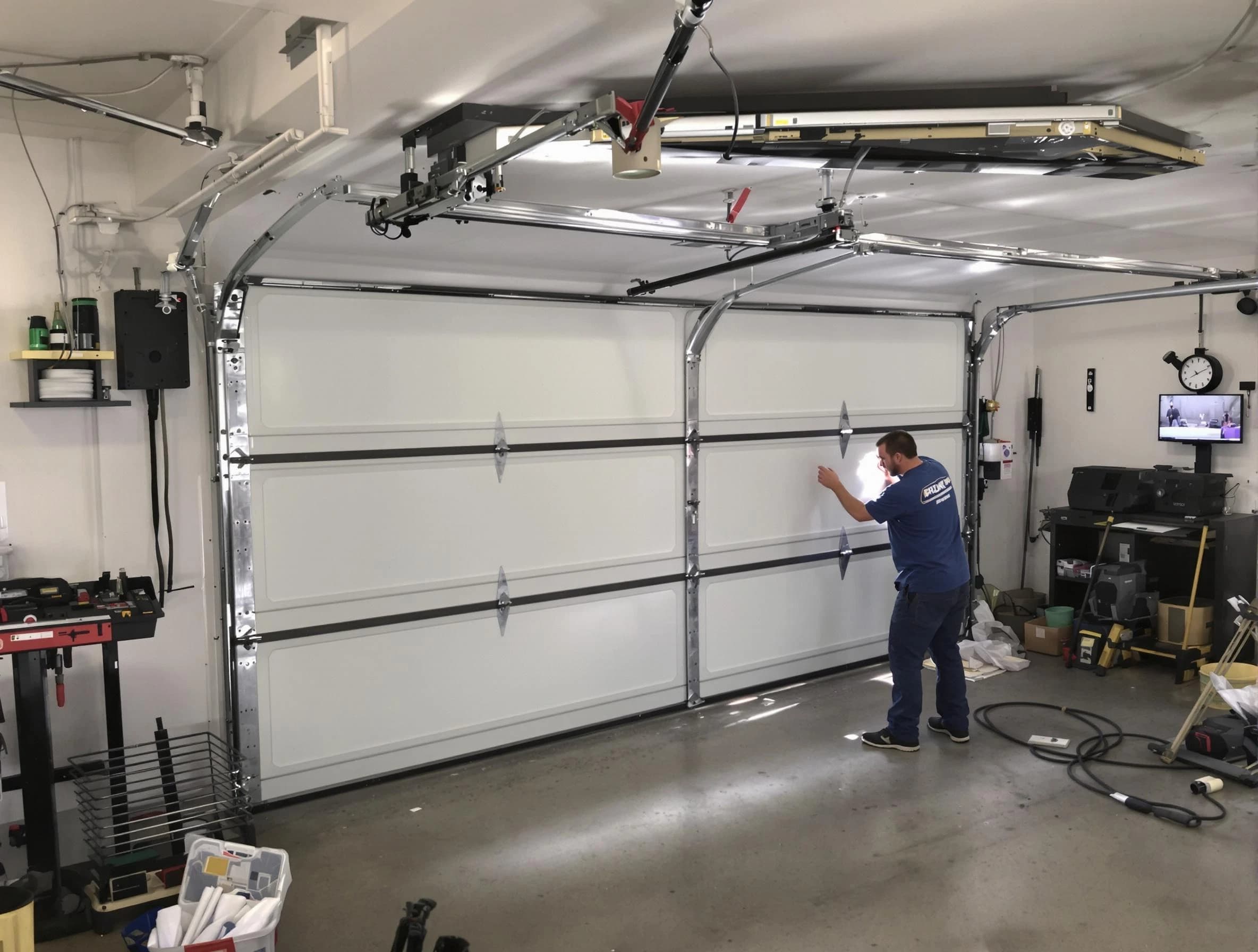 Professional garage door repair service by Queen Creek Garage Door Repair in Queen Creek