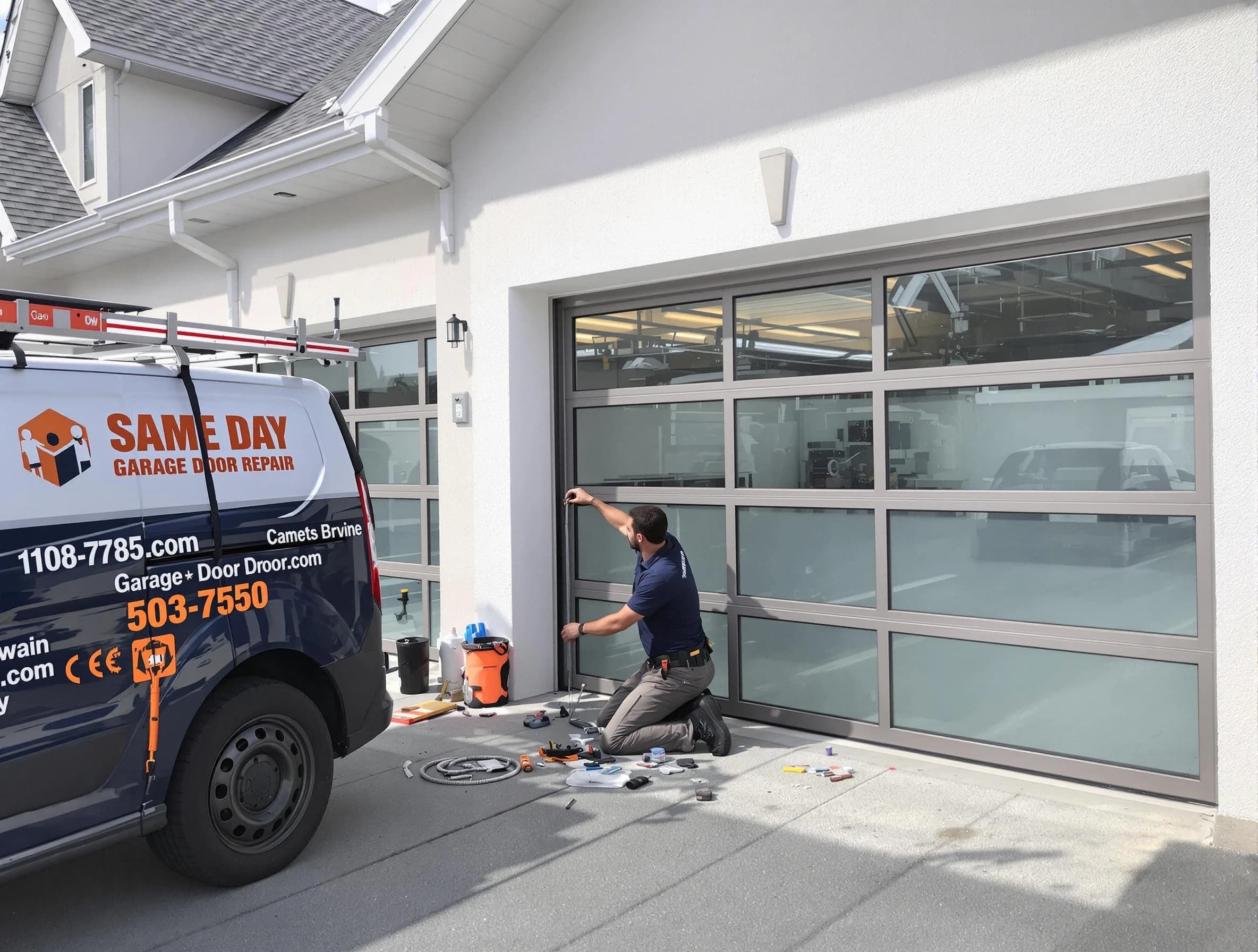 Same-day garage door repair service by Queen Creek Garage Door Repair in Queen Creek