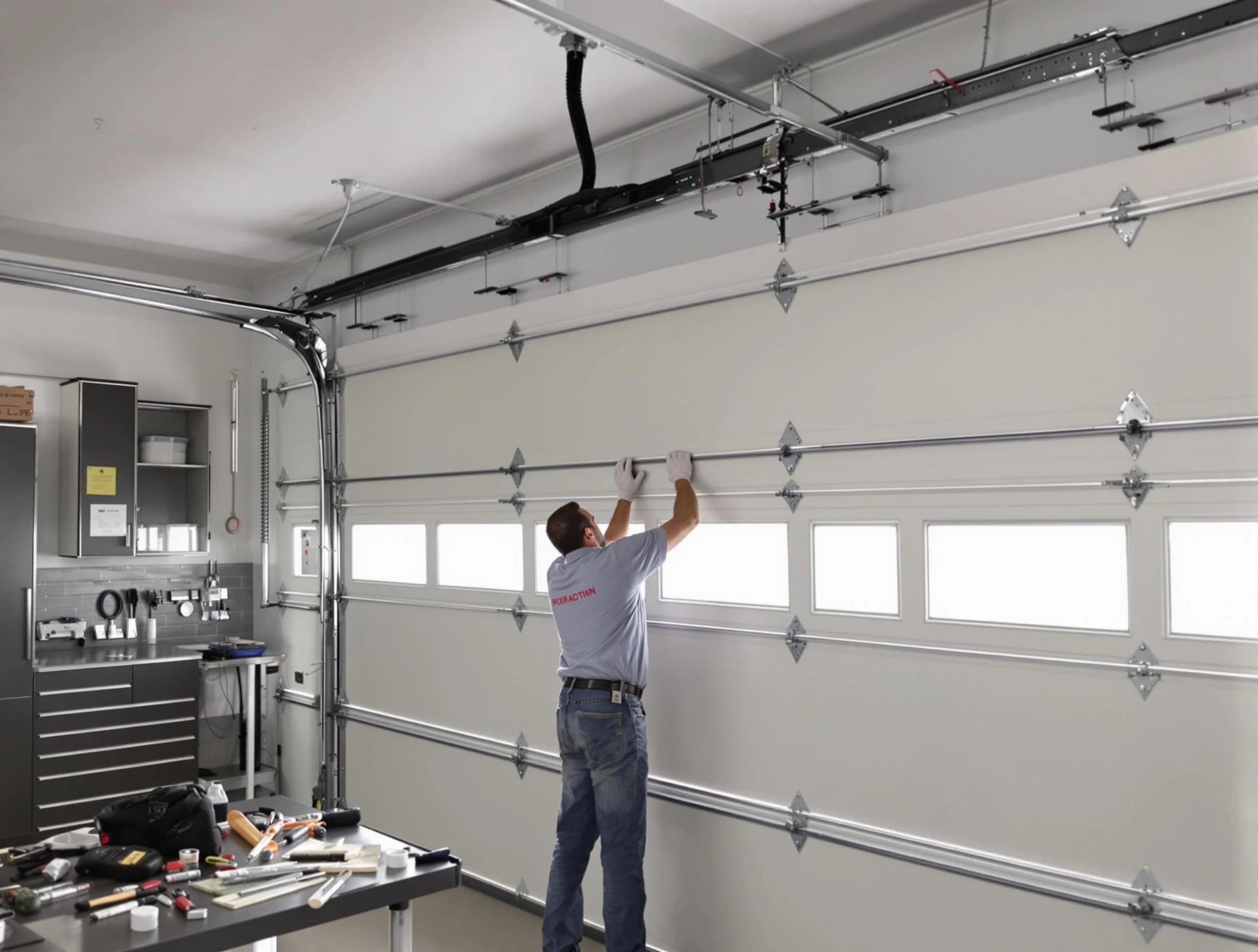 Garage Door Track Repair in Queen Creek